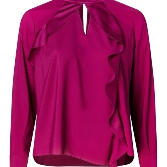 NWT Parker Ruffle Blouse Size Small - Picture 4 of 5